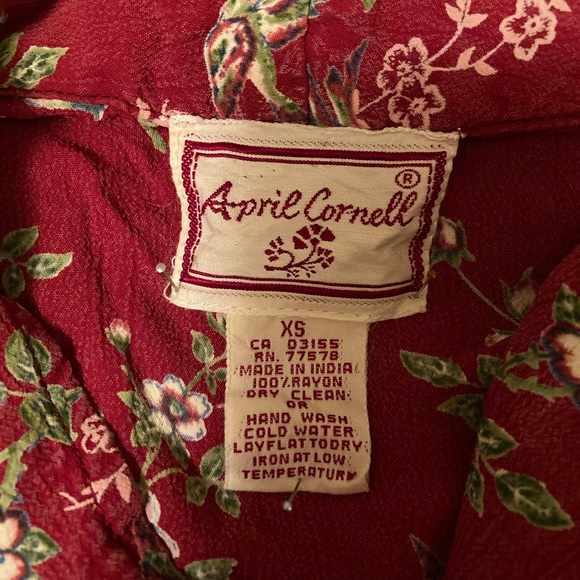April Cornell NWOT Floral Dress - Picture 9 of 14